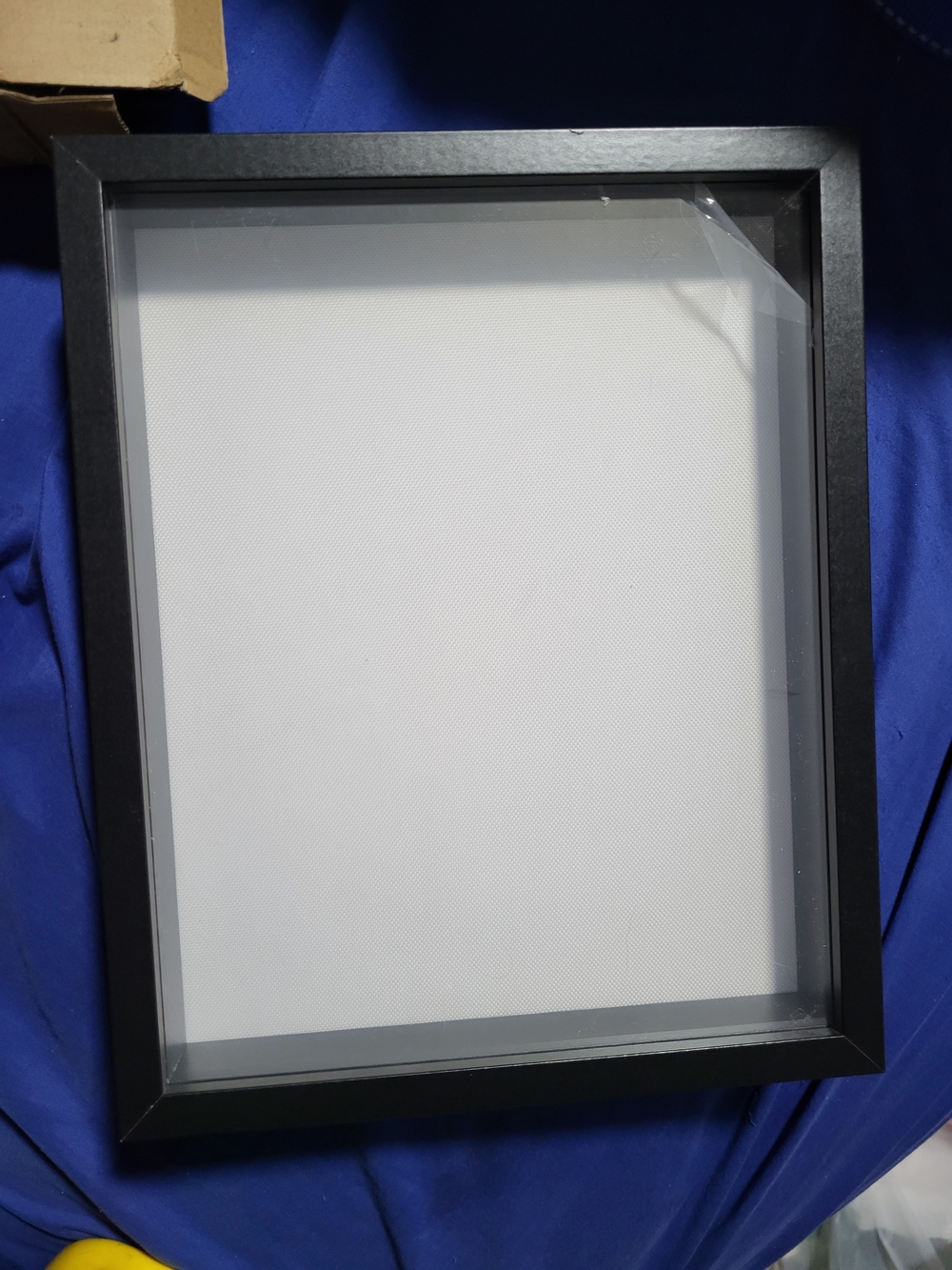 Black Tablet Display Frame Shadow Box - Picture 2 of 3